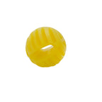 Lancia Palline per Cani Hunter Giallo Arancio Gomma Sfera