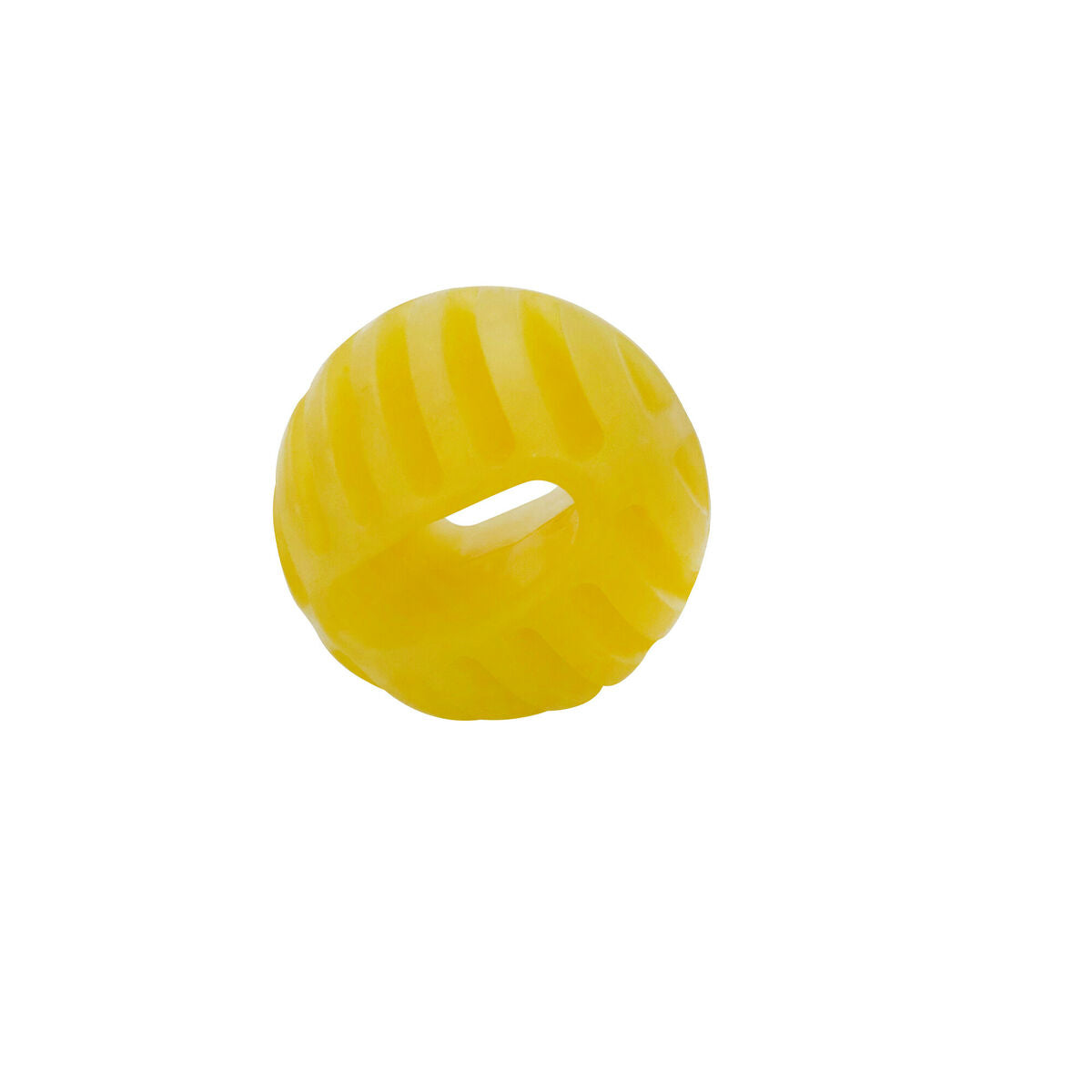 Lancia Palline per Cani Hunter Giallo Arancio Gomma Sfera