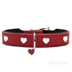 Collare per Cani Hunter Love Rosso XS 24-28 cm