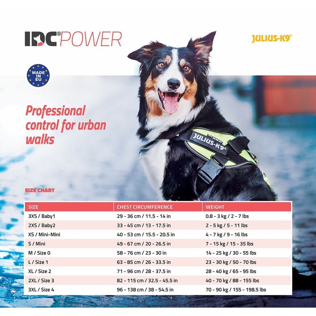Imbracatura per Cani Julius K9 IDC Nero