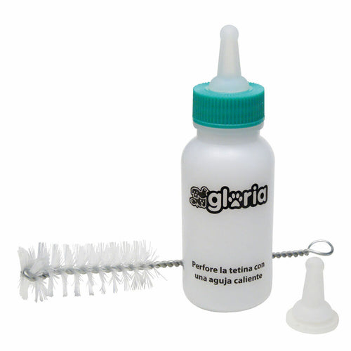 Biberon Gloria Bianco 50 ml Animali piccoli Cuccioli