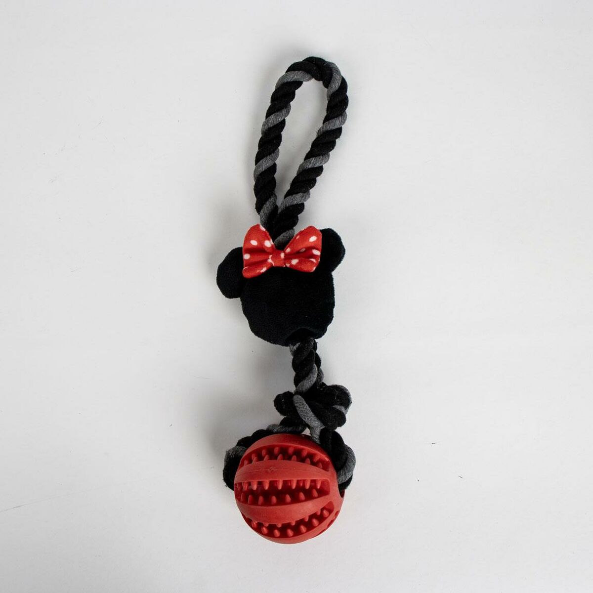 Giocattoli per cani Minnie Mouse Rosso Poliestere Cotone TPR 10 x 30 x 7 cm 7 x 30 x 10 cm
