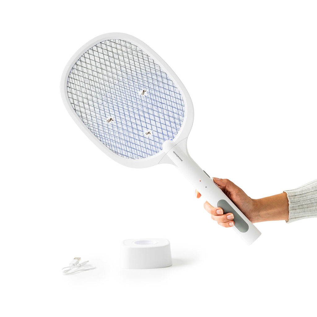 Racchetta Uccidi Insetti Ricaricabile con Luce UV 2 in 1 Elecfly InnovaGoods