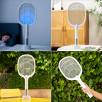 Racchetta Uccidi Insetti Ricaricabile con Luce UV 2 in 1 Elecfly InnovaGoods